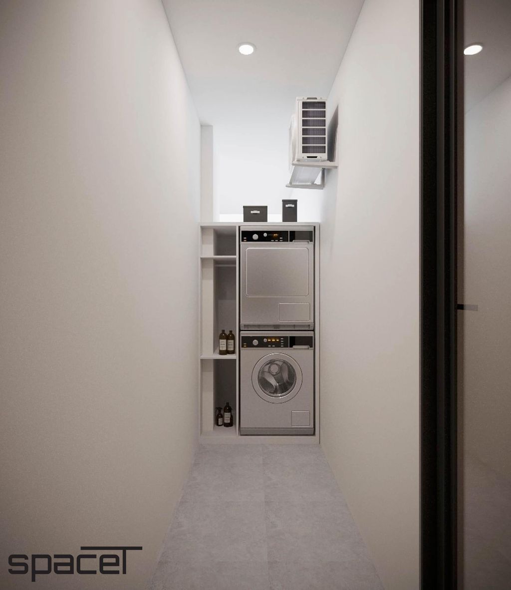 Phòng giặt - Căn hộ Orient Apartment Quận 4 - Phong cách Modern  | Space T