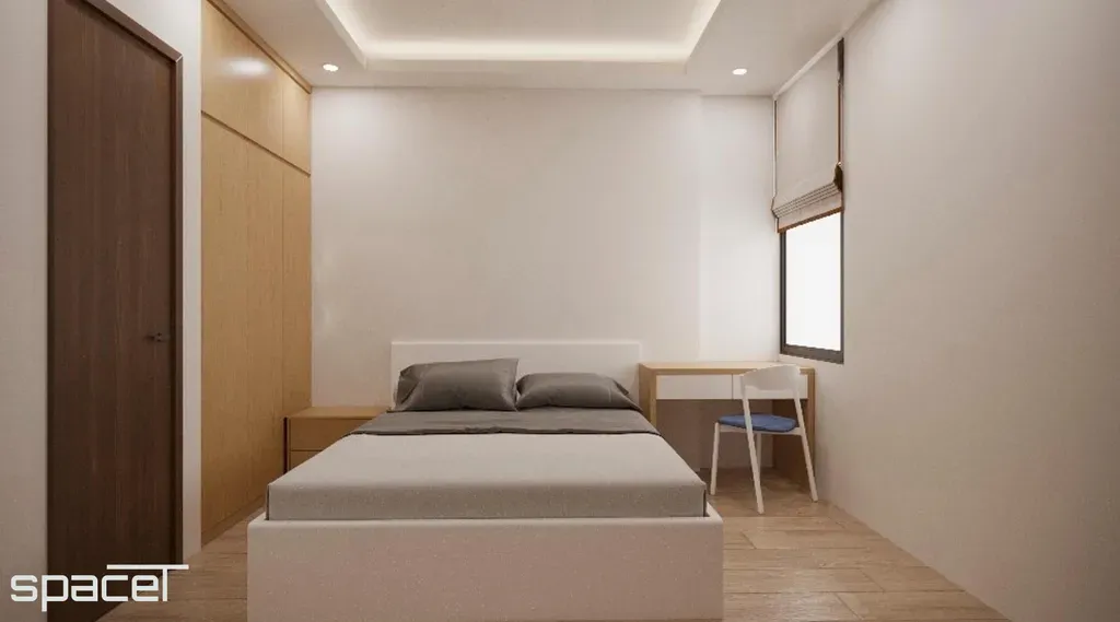 Phòng ngủ - Căn hộ Orient Apartment Quận 4 - Phong cách Modern | Space T