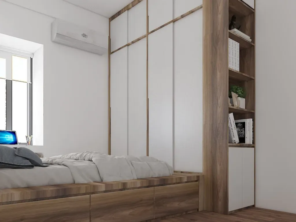 Phòng ngủ - Căn hộ Ricca Quận 9 - Phong cách Modern | Space T