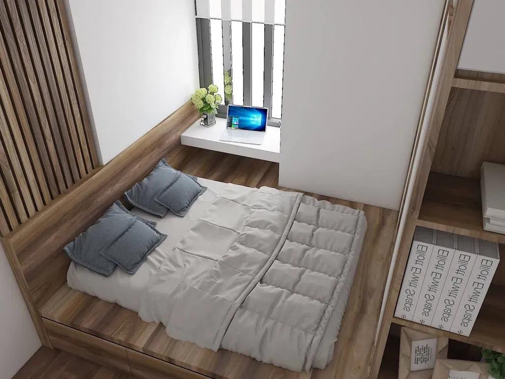 Phòng ngủ - Căn hộ Ricca Quận 9 - Phong cách Modern | Space T