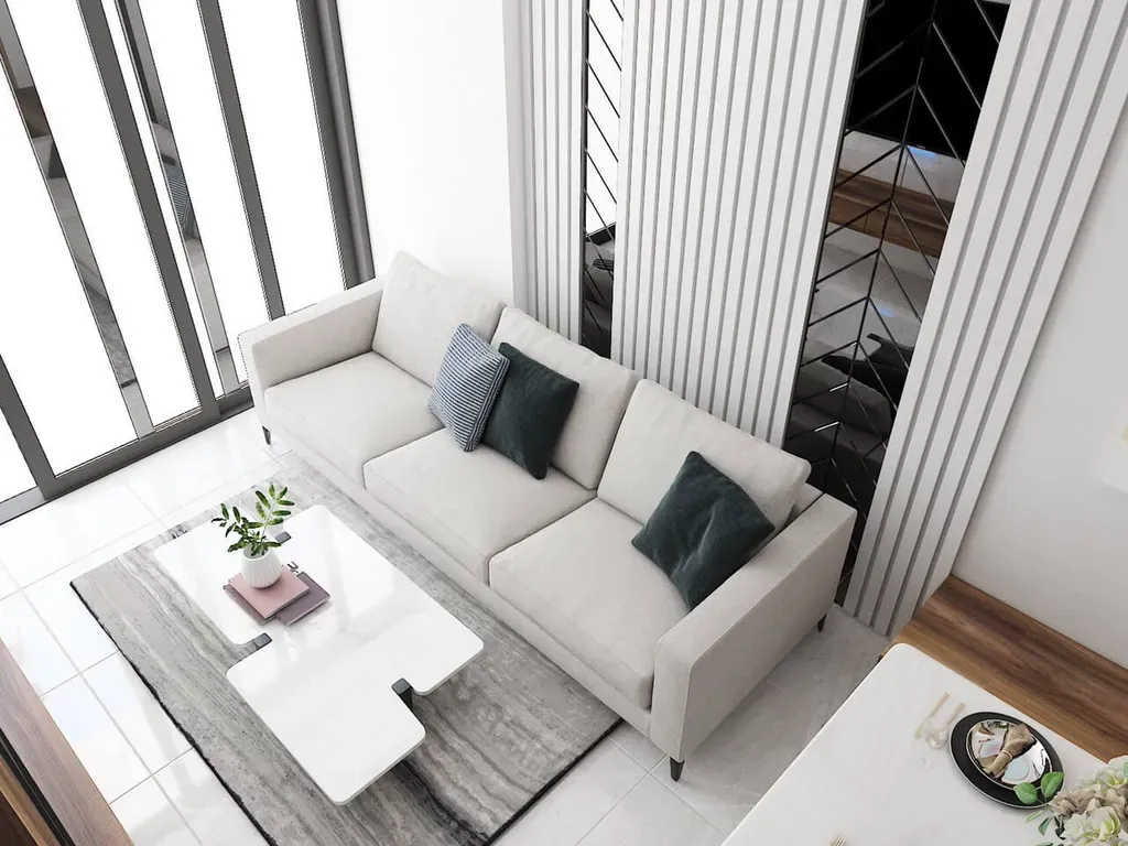 Phòng khách - Căn hộ Ricca Quận 9 - Phong cách Modern | Space T