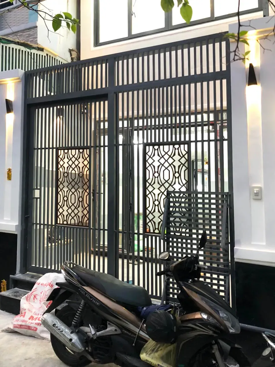 Mặt tiền - Thi công xây dựng Nhà phố đường Mễ Cốc Quận 8 | Space T