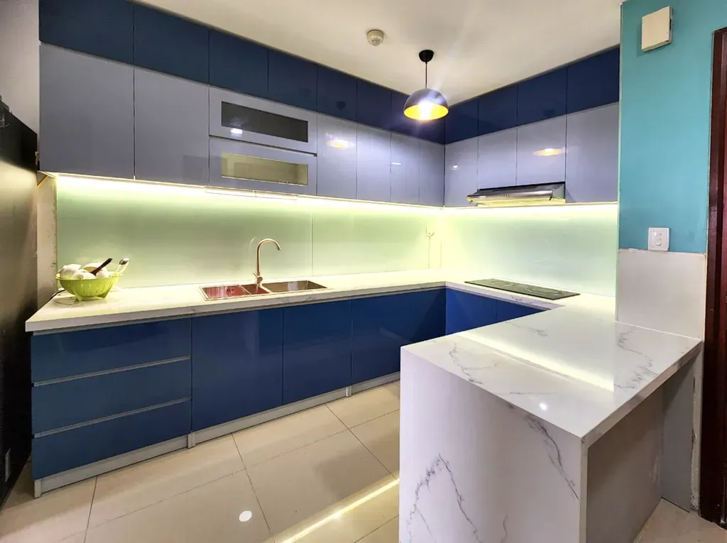 Phòng bếp - Phòng bếp Căn hộ chung cư Hạnh Phúc - Phong cách Modern | Space T