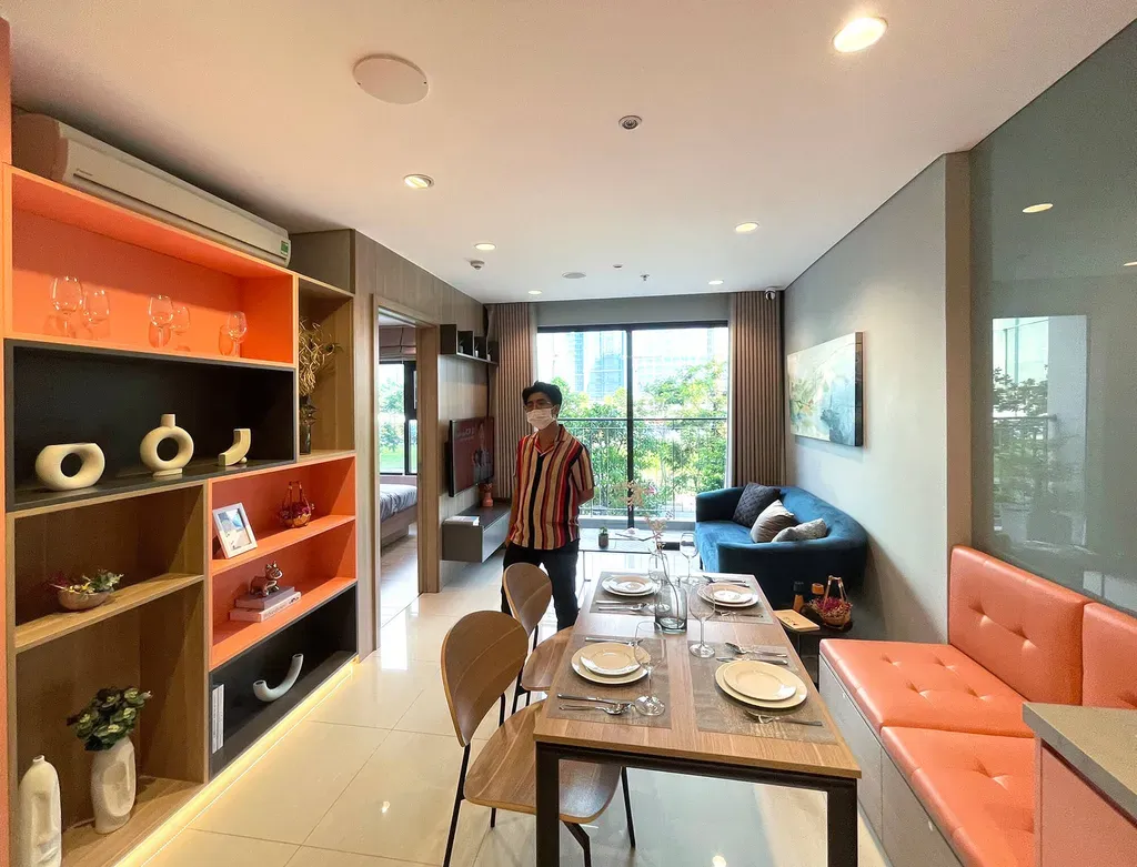 Phòng ăn - Căn hộ mẫu phong cách Modern (Showroom An Cường) | Space T