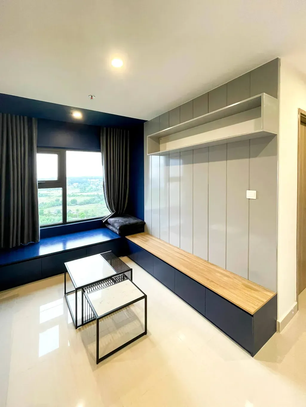 Phòng khách - Căn hộ Vinhomes Grand Park - Phong cách Modern | Space T
