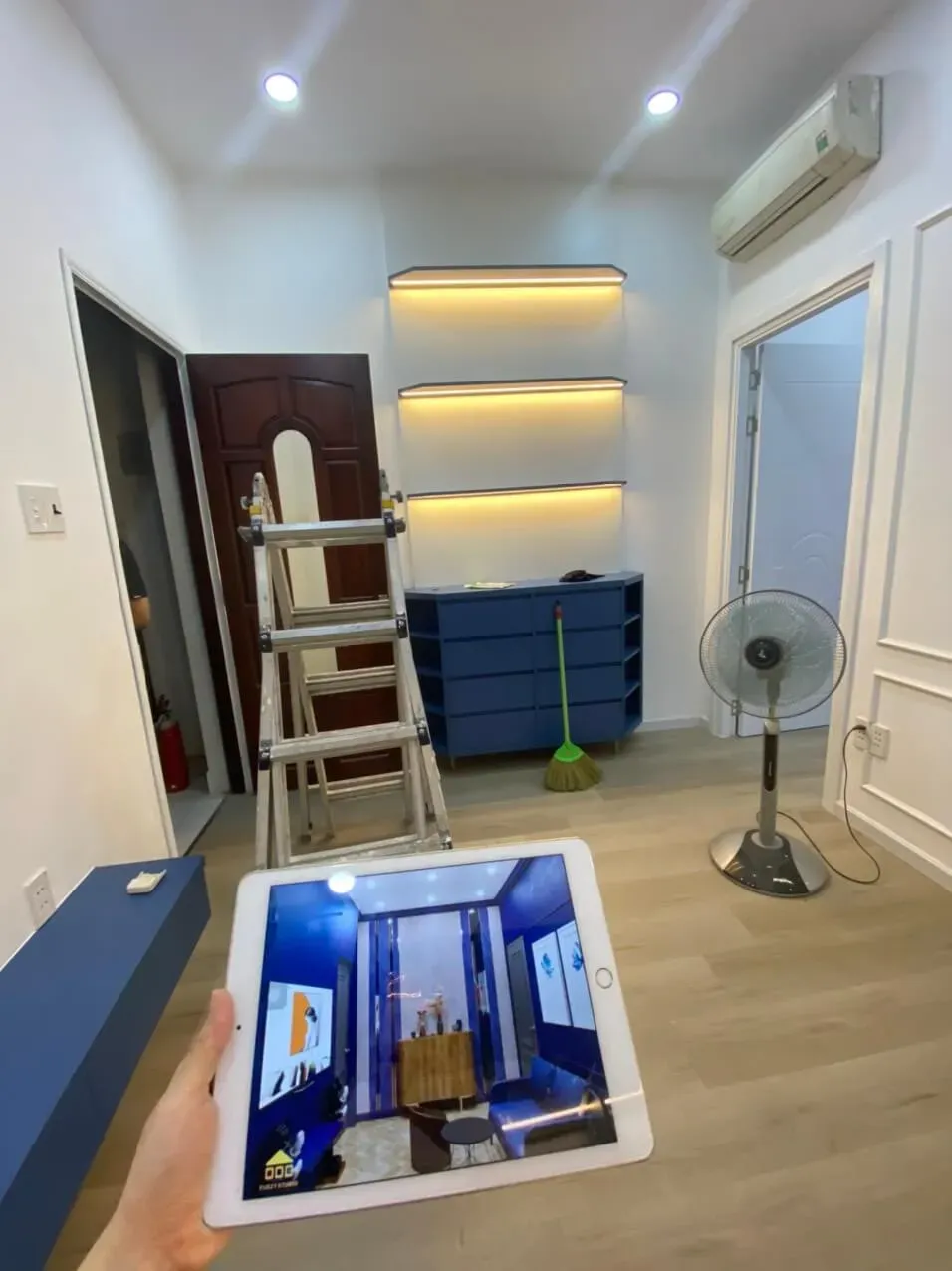 Nhà phố Tân Bình (Phòng ngủ + Phòng làm việc) - Phong cách Modern | Space T