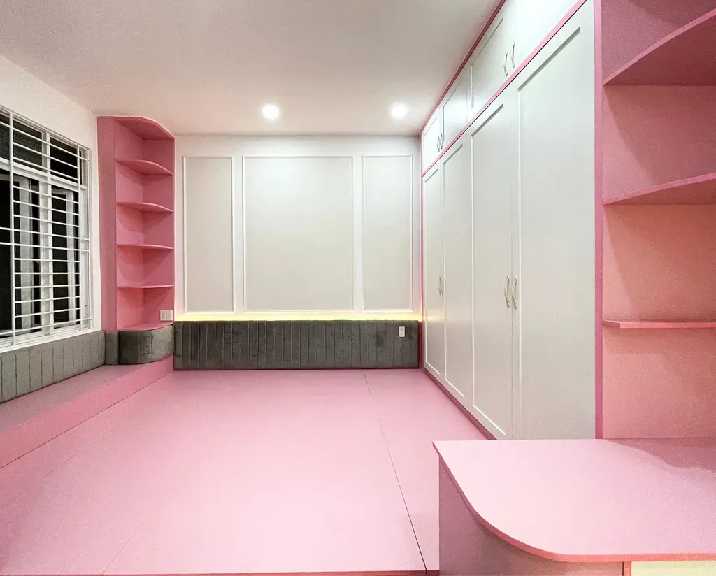 Phòng ngủ - Nhà phố Tân Bình (Phòng ngủ + Phòng làm việc) - Phong cách Modern | Space T