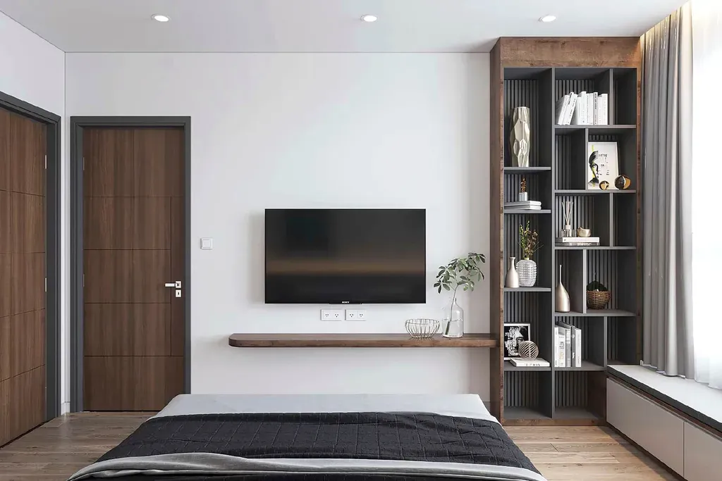 Phòng ngủ - Căn hộ Midtown - Phong cách Modern | Space T