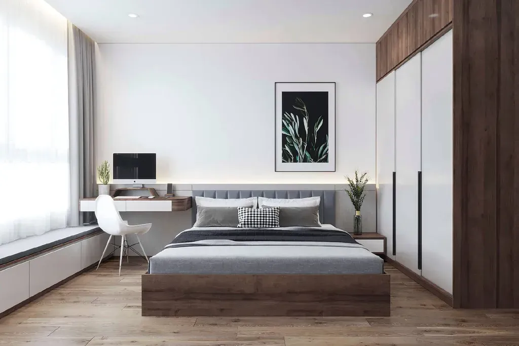 Phòng ngủ - Căn hộ Midtown - Phong cách Modern | Space T