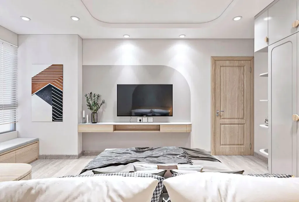 Phòng ngủ - Căn hộ 1PN Midtown Quận 7 - Phong cách Modern | Space T