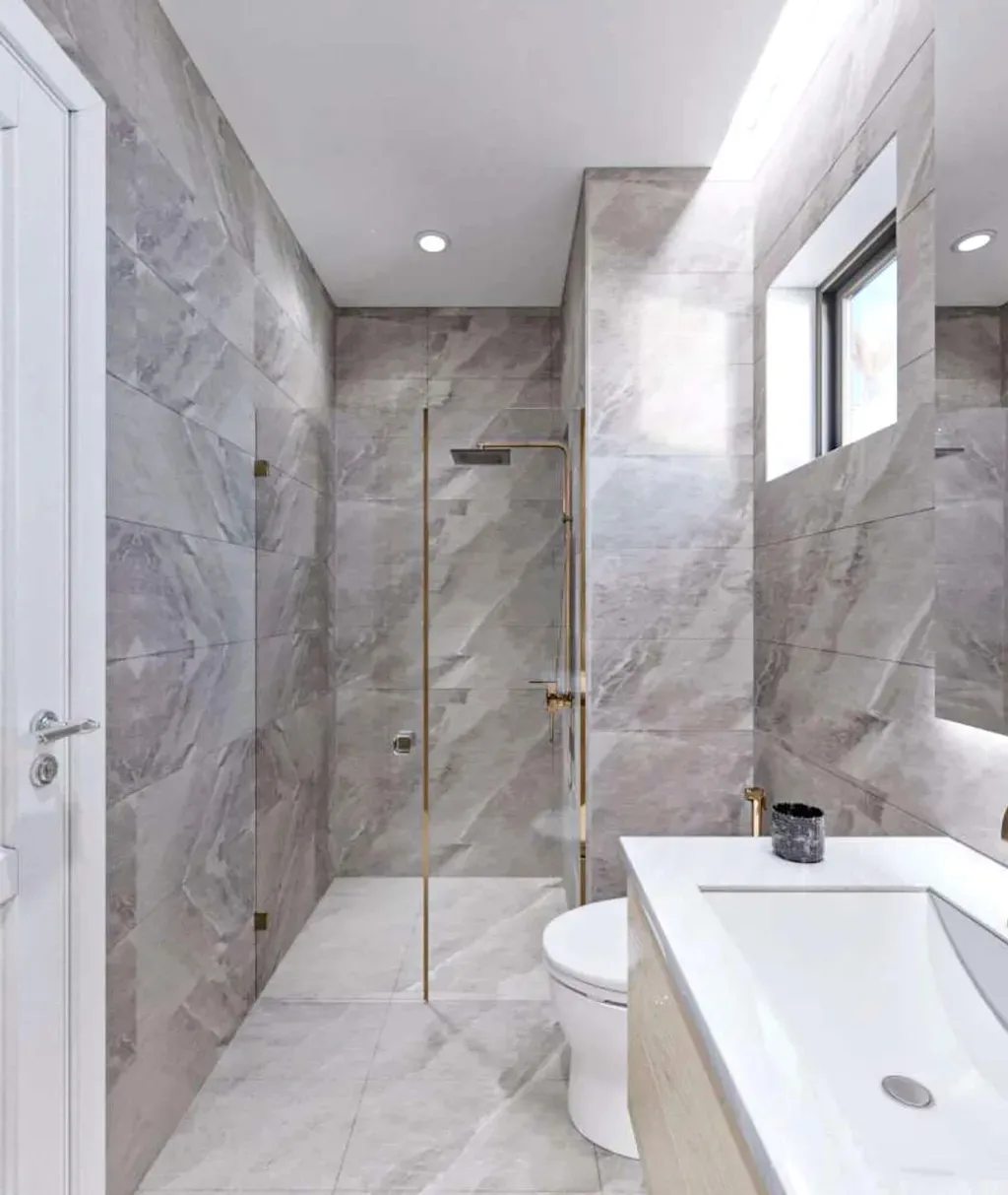 Phòng tắm - Căn hộ 1PN Midtown Quận 7 - Phong cách Modern | Space T
