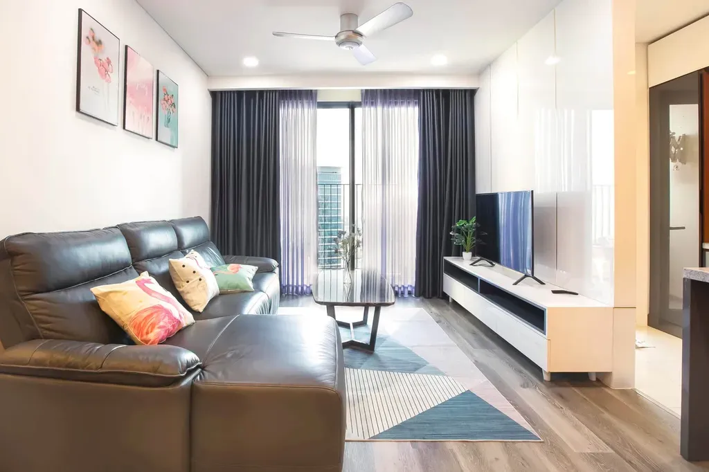Phòng khách - Căn hộ Hà Đô Centrosa Garden - Phong cách Modern | Space T