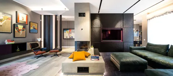 Phòng khách - Biệt thự Đại Phú Gia - Phong cách Modern | Space T