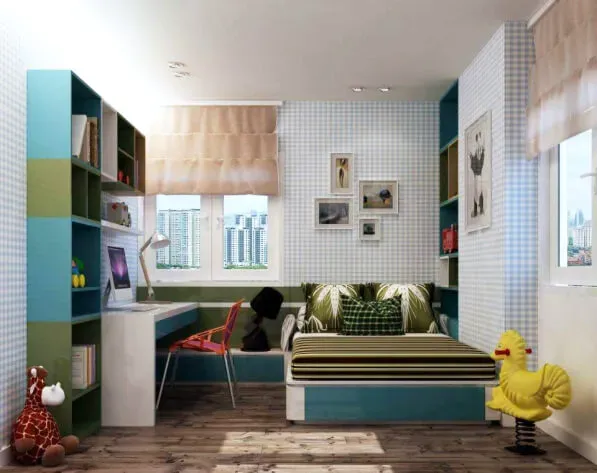 Phòng cho bé - Căn hộ Q7 Saigon Riverside - Phong cách Modern | Space T