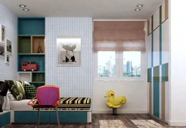 Phòng cho bé - Căn hộ Q7 Saigon Riverside - Phong cách Modern | Space T