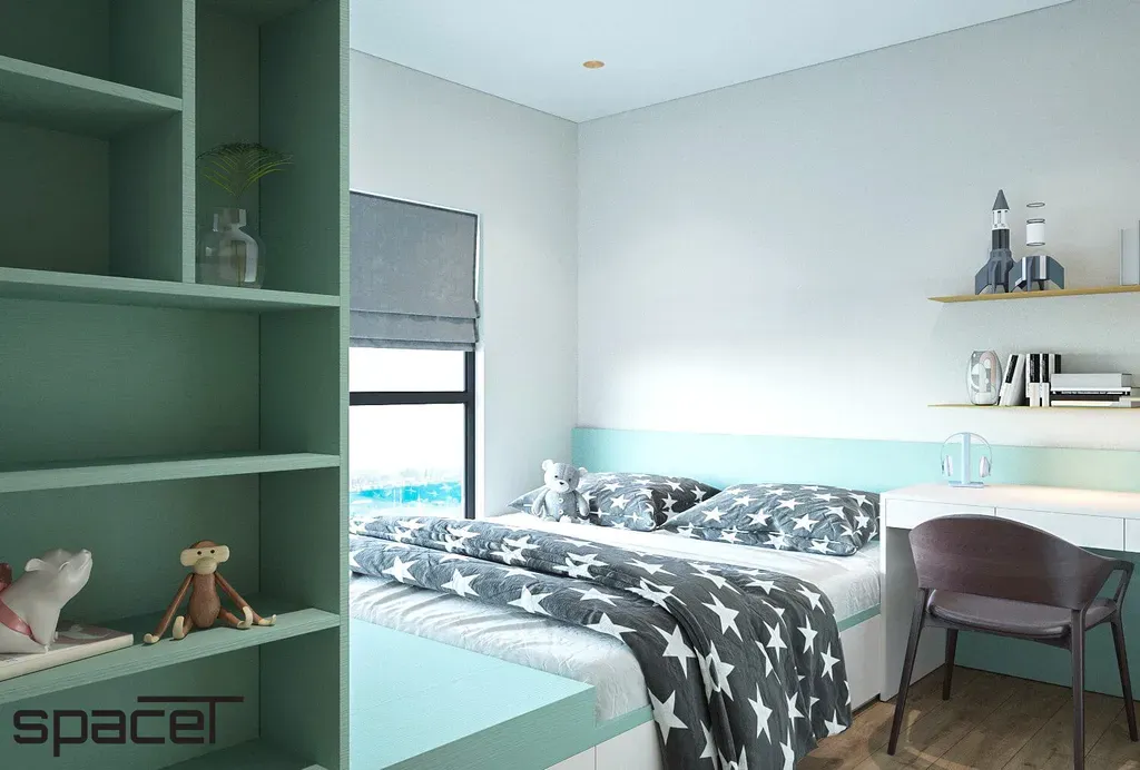Phòng cho bé - Căn hộ Vinhomes Origami Q.9 - Phong cách Modern | Space T