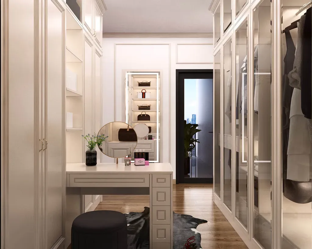 Phòng thay đồ - Căn hộ Akari City - Phong cách Modern | Space T