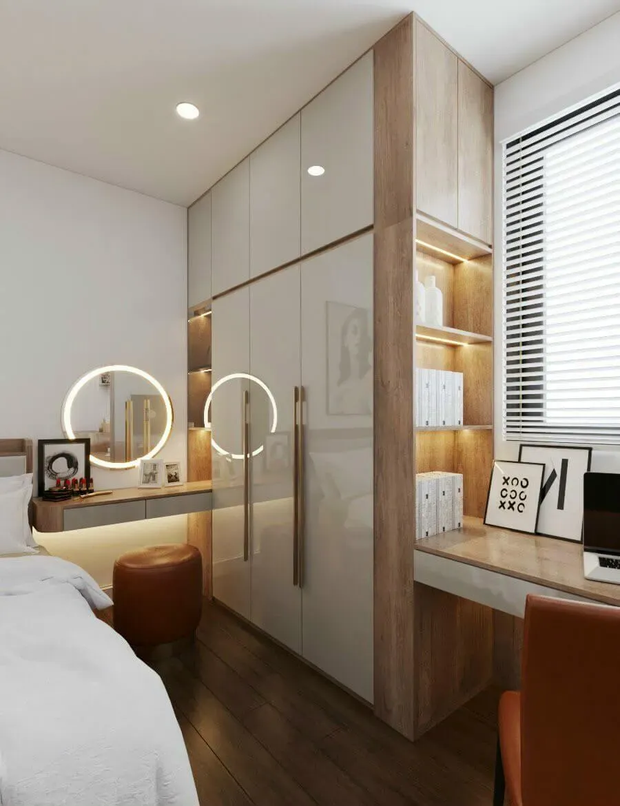Phòng ngủ - Nhà phố Quận 7 - Phong cách Modern | Space T