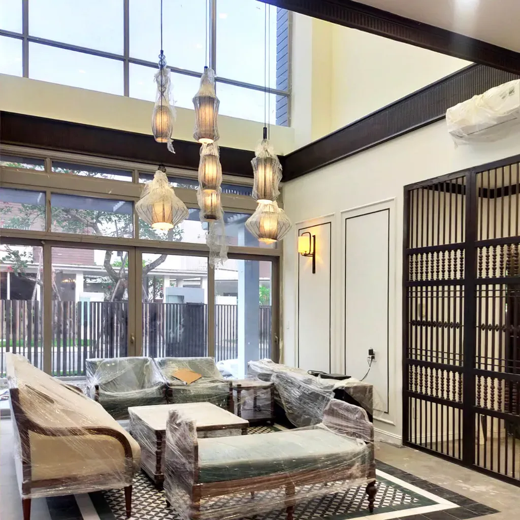 Phòng khách - Biệt thự liền kề Riviera Cove - Phong cách Indochine | Space T