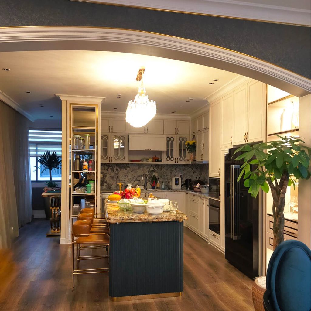Phòng bếp - Biệt thự liền kề Vạn Phúc City - Phong cách Neo Classic  | Space T