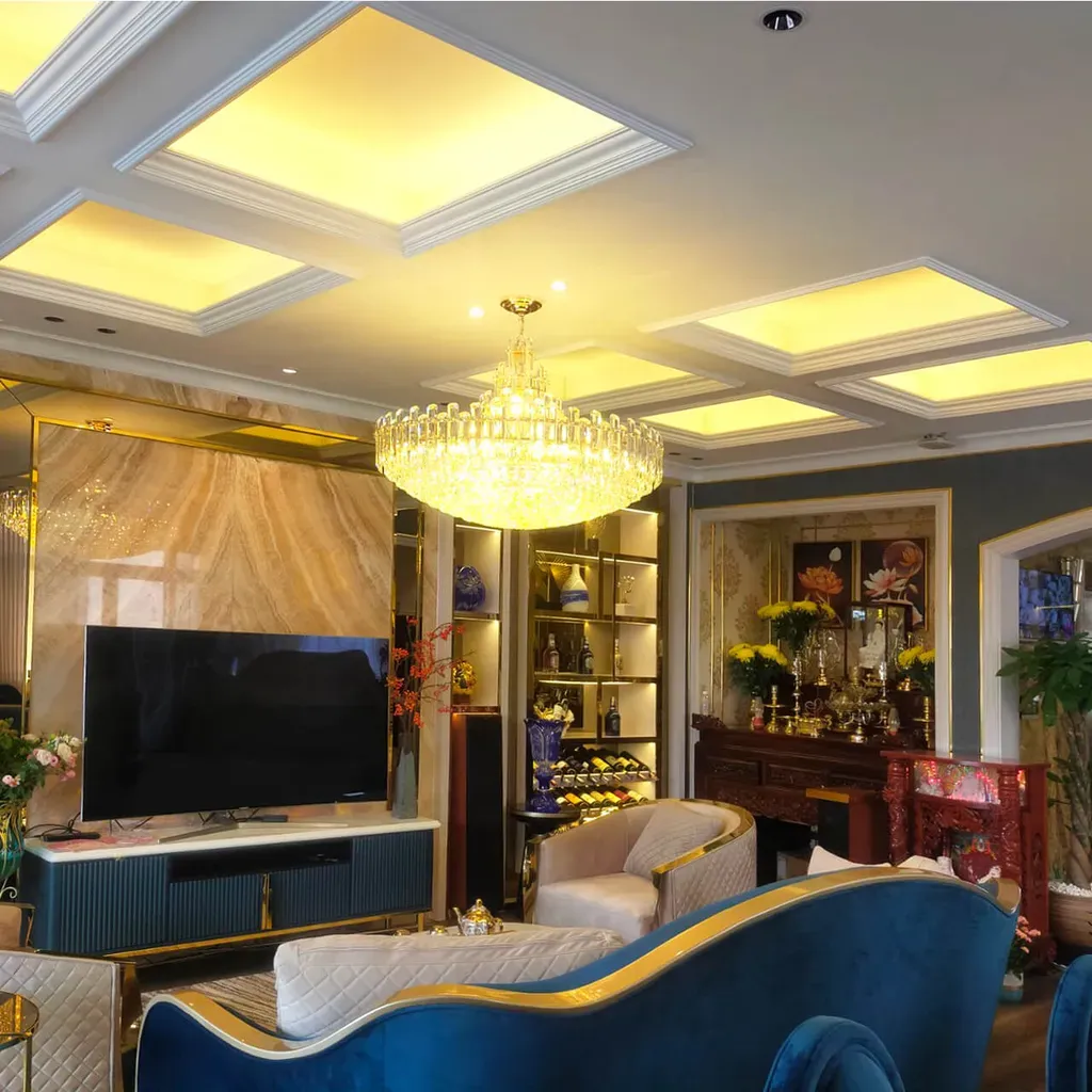Phòng khách - Biệt thự liền kề Vạn Phúc City - Phong cách Neo Classic | Space T