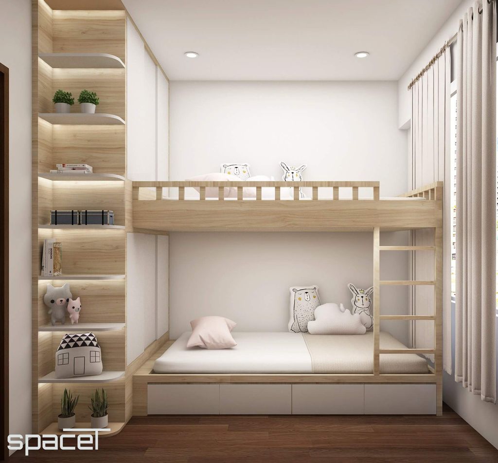 Phòng cho bé - Căn hộ Akari City - Phong cách Japandi  | Space T