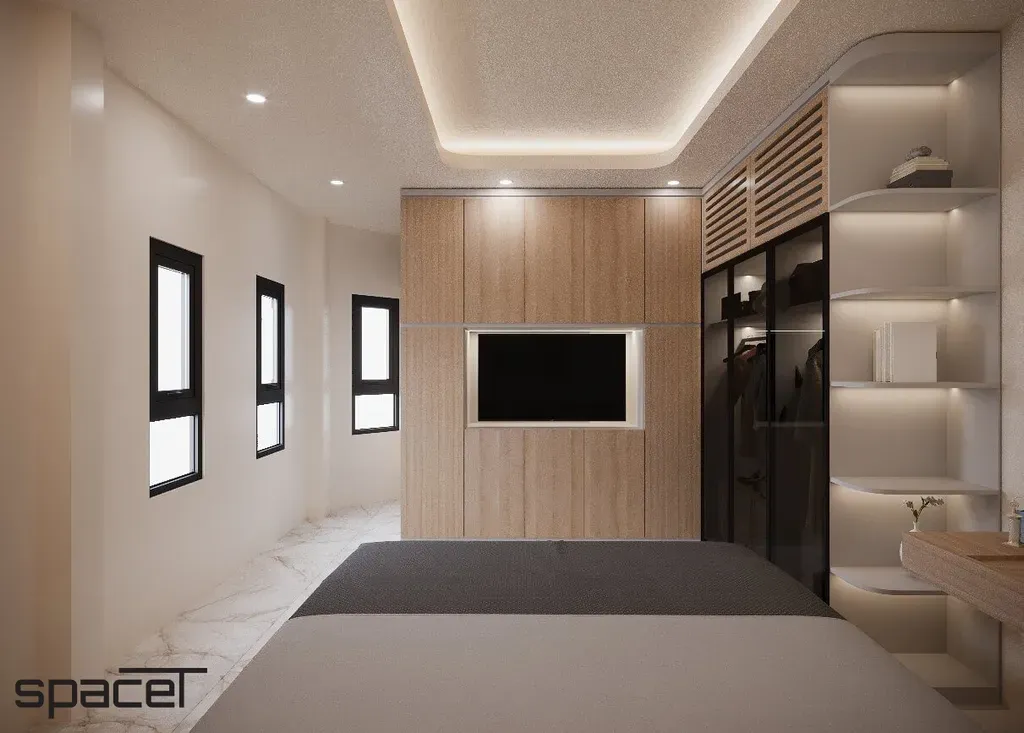 Phòng ngủ - Nhà phố Quận Gò Vấp - Phong cách Modern | Space T