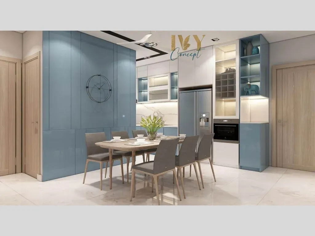 Phòng ăn - Căn Hộ Emerald Celadon City - Phong cách Modern | Space T