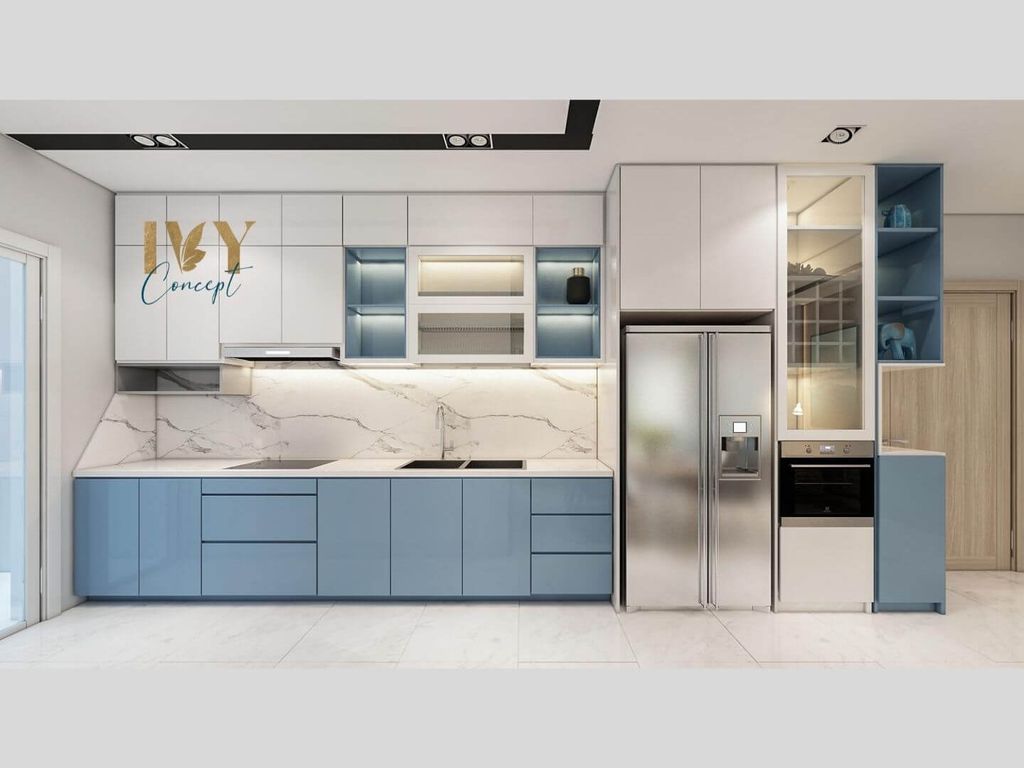 Phòng bếp - Căn Hộ Emerald Celadon City - Phong cách Modern  | Space T