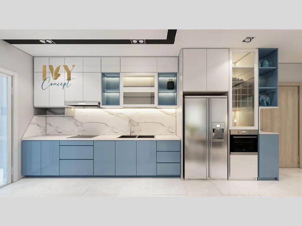 Phòng bếp - Căn Hộ Emerald Celadon City - Phong cách Modern | Space T