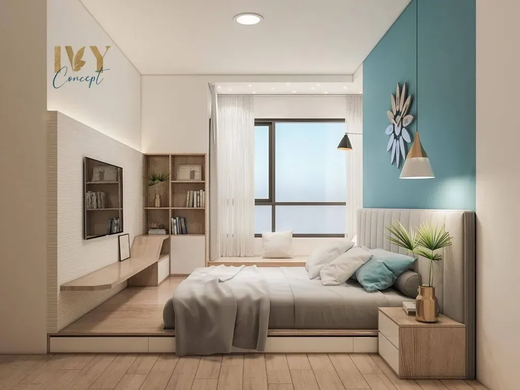 Phòng ngủ - Căn Hộ Emerald Celadon City - Phong cách Modern | Space T