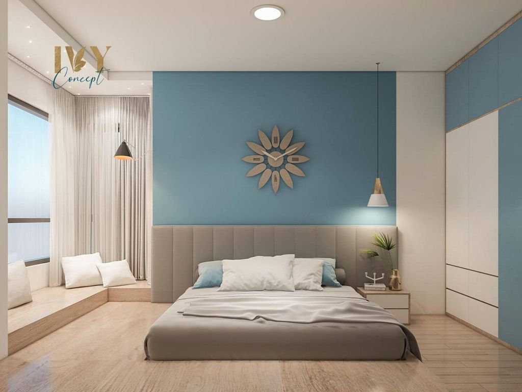 Phòng ngủ - Căn Hộ Emerald Celadon City - Phong cách Modern  | Space T