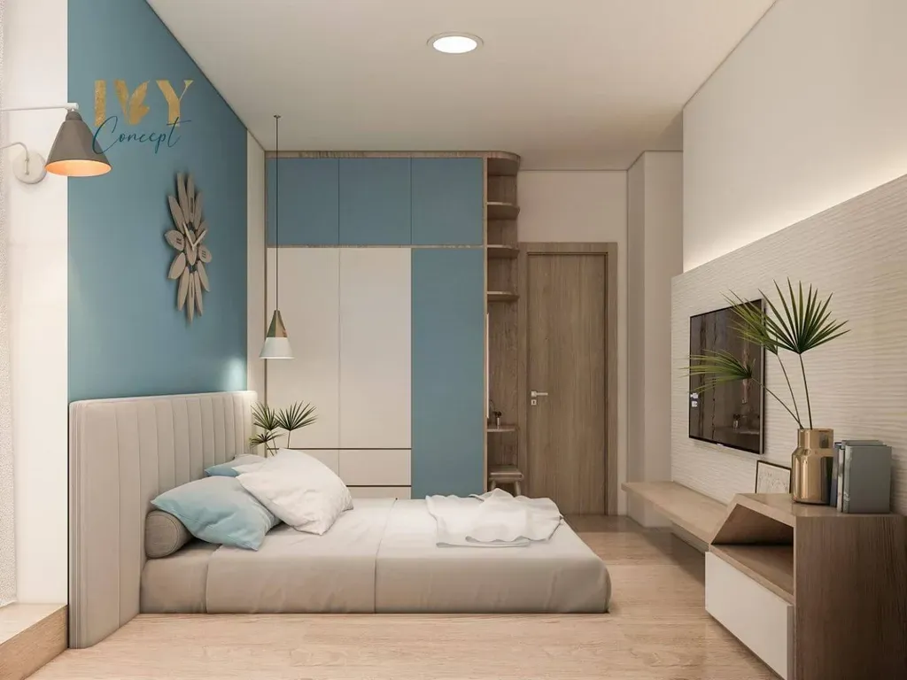 Phòng ngủ - Căn Hộ Emerald Celadon City - Phong cách Modern | Space T