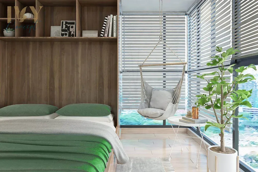Phòng ngủ - Căn Hộ Emerald Celadon City Q.Tân Phú - Phong cách Modern | Space T