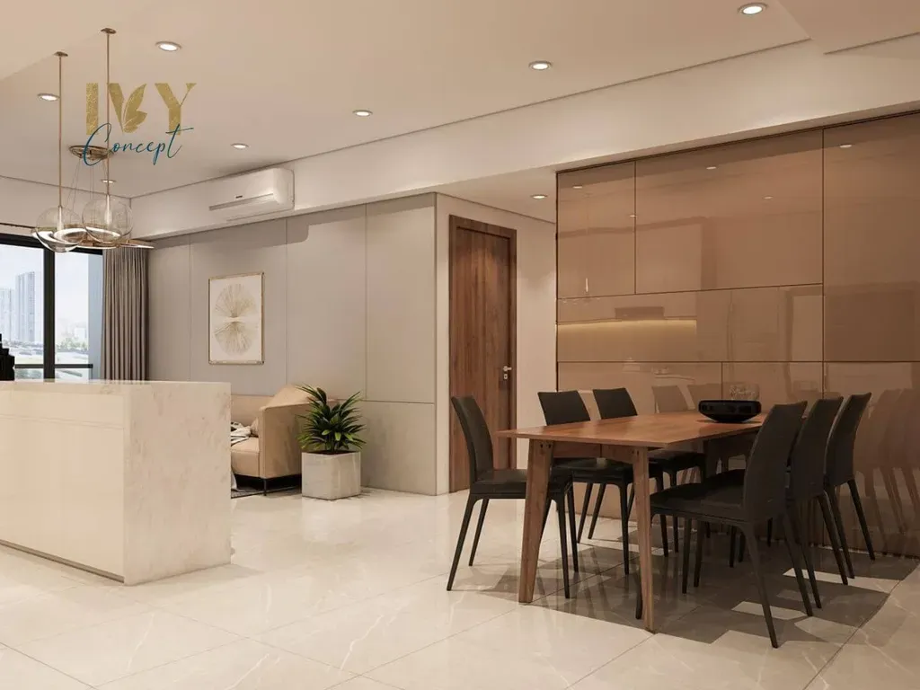 Phòng ăn - Căn Hộ Emerald (Celadon City) - Phong cách Modern | Space T