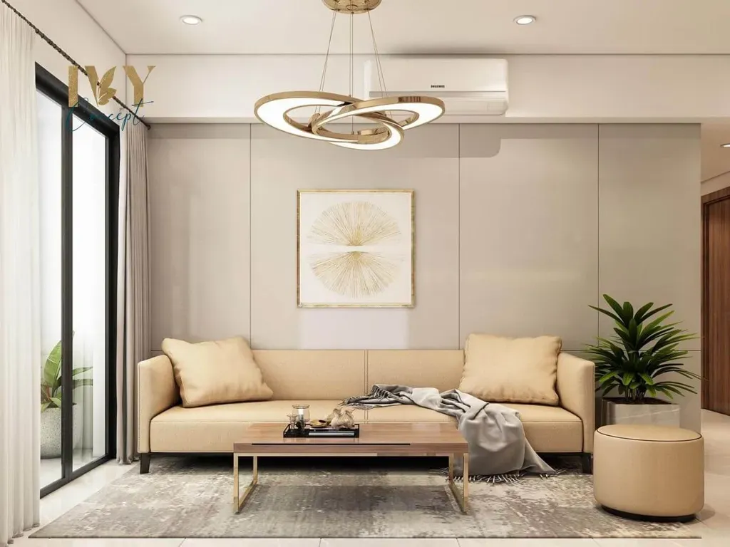 Phòng khách - Căn Hộ Emerald (Celadon City) - Phong cách Modern | Space T