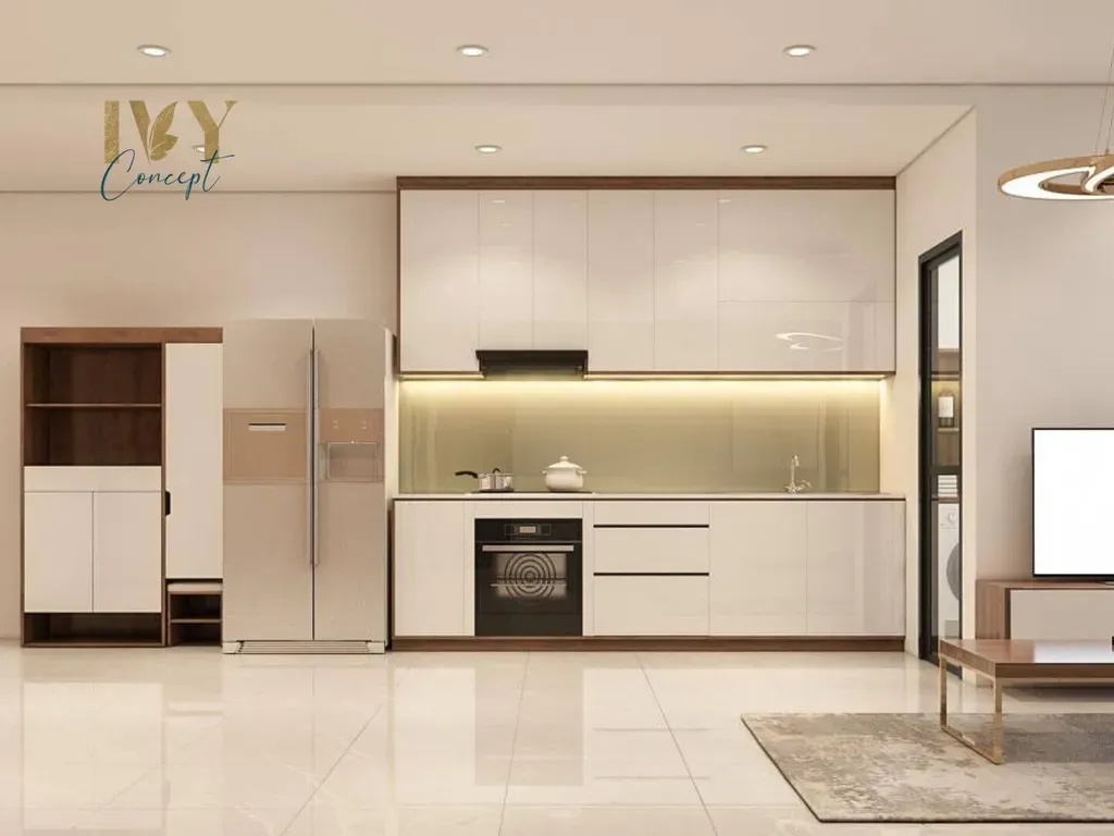 Phòng bếp - Căn Hộ Emerald (Celadon City) - Phong cách Modern | Space T