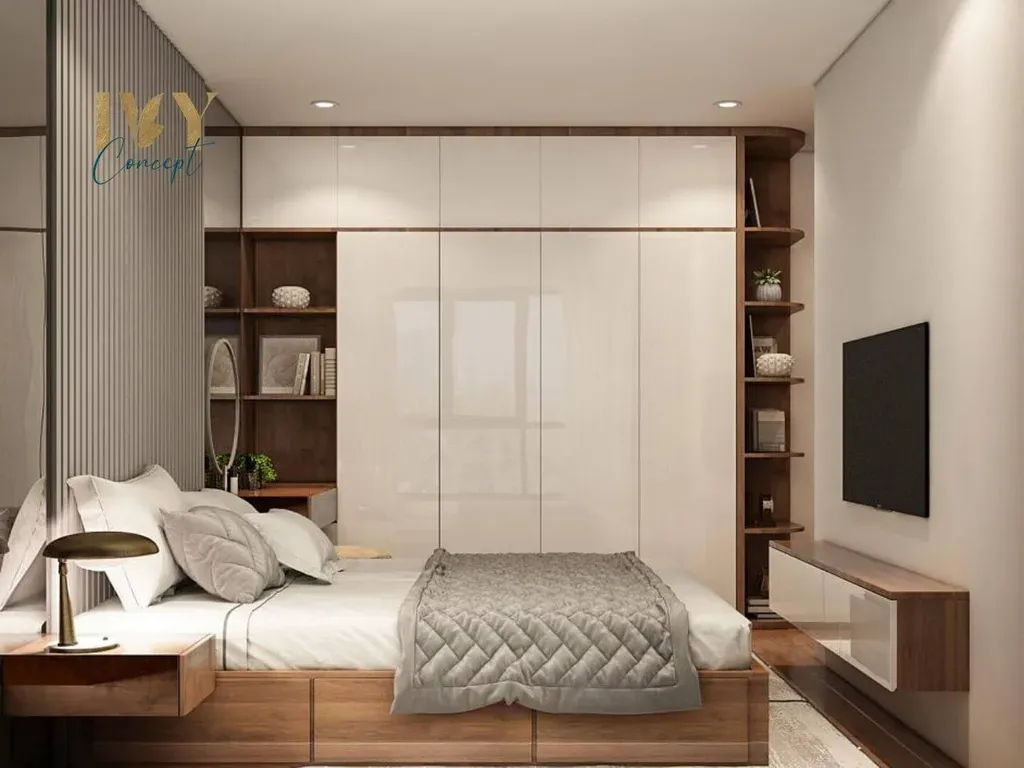Phòng ngủ - Căn Hộ Emerald (Celadon City) - Phong cách Modern | Space T
