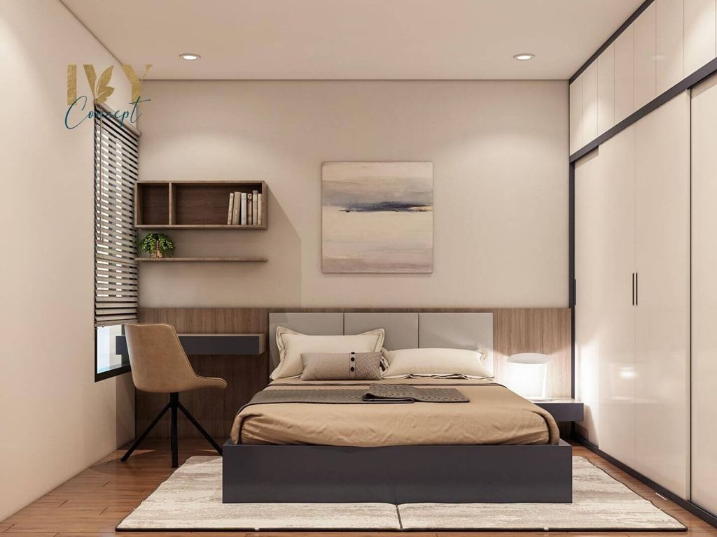 Phòng ngủ - Căn Hộ Emerald (Celadon City) - Phong cách Modern  | Space T