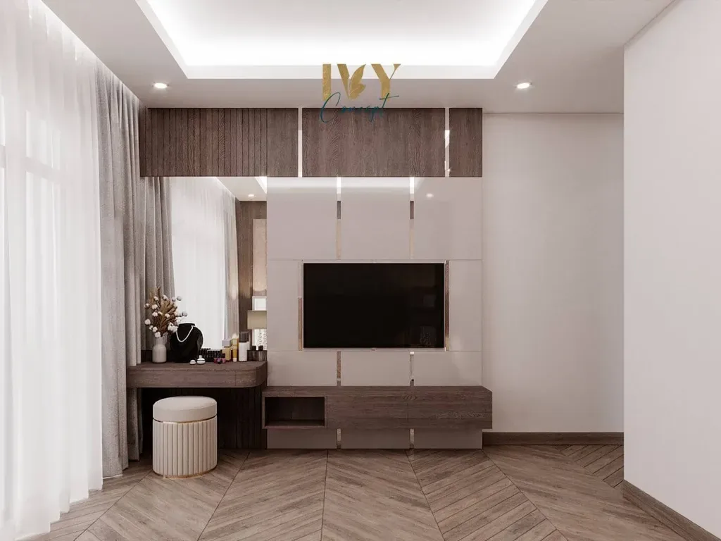 Phòng ngủ - Biệt thự tại Bình Dương - Phong cách Modern | Space T