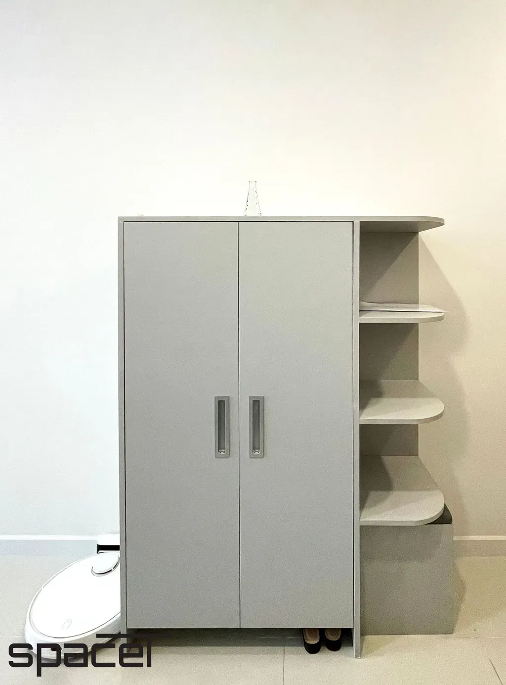 Lối vào - Căn hộ Hoàng Anh Giai Việt Quận 8 - Phong cách Minimalist | Space T