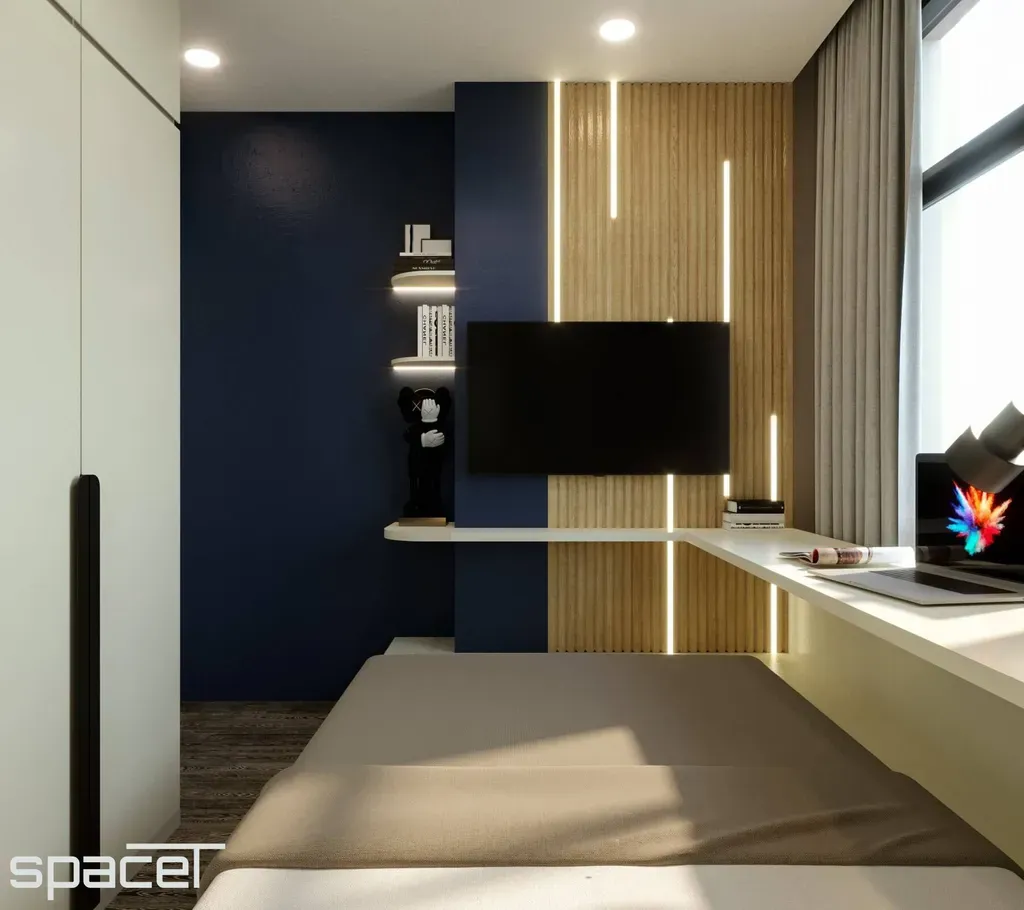 Phòng ngủ - Shophouse The Manhattan Glory (Vinhomes) - Phong cách Modern | Space T