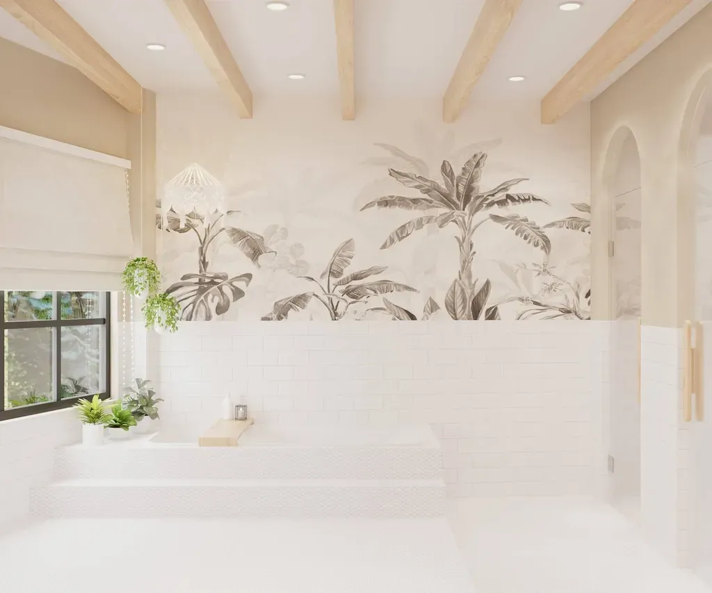 Phòng tắm - Nhà phố Nguyễn Kiệm Gò Vấp - Phong cách Wabi Sabi | Space T