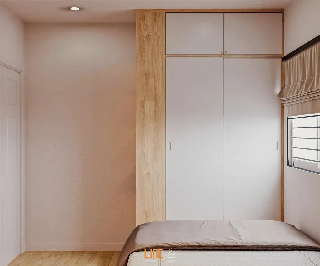 Phòng ngủ - Căn hộ CityLand Park Hills Gò Vấp - Phong cách Scandinavian | Space T