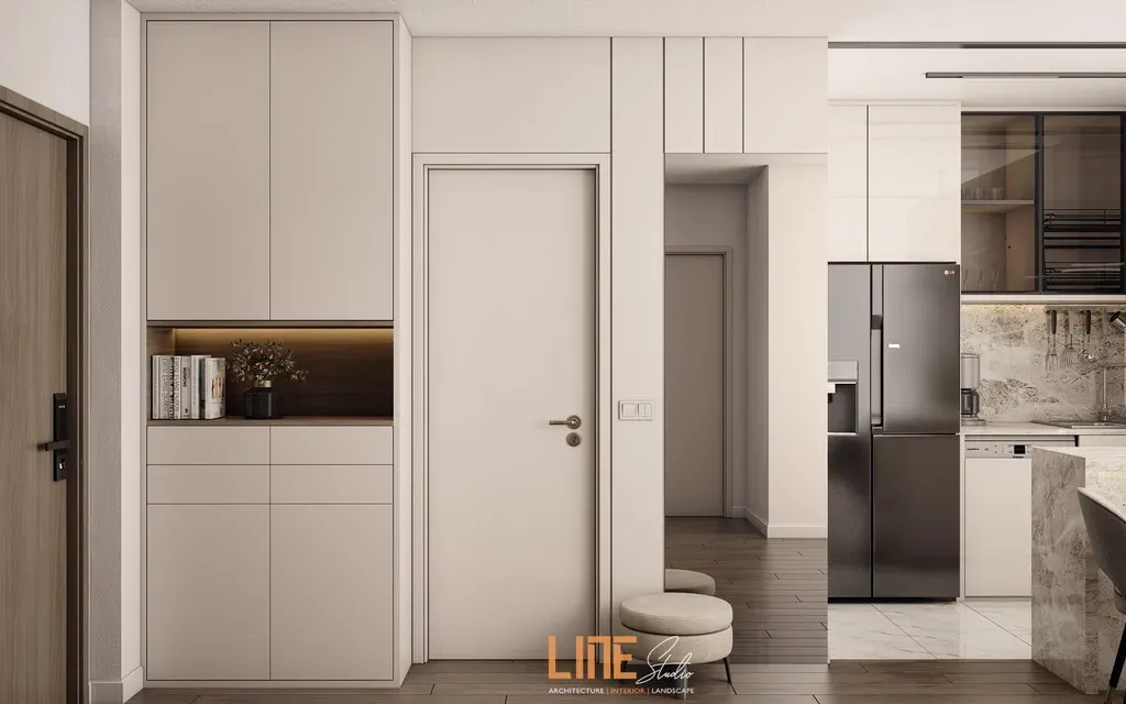 Lối vào - Căn hộ Hado Centrosa Garden Quận 10 - Phong cách Modern | Space T