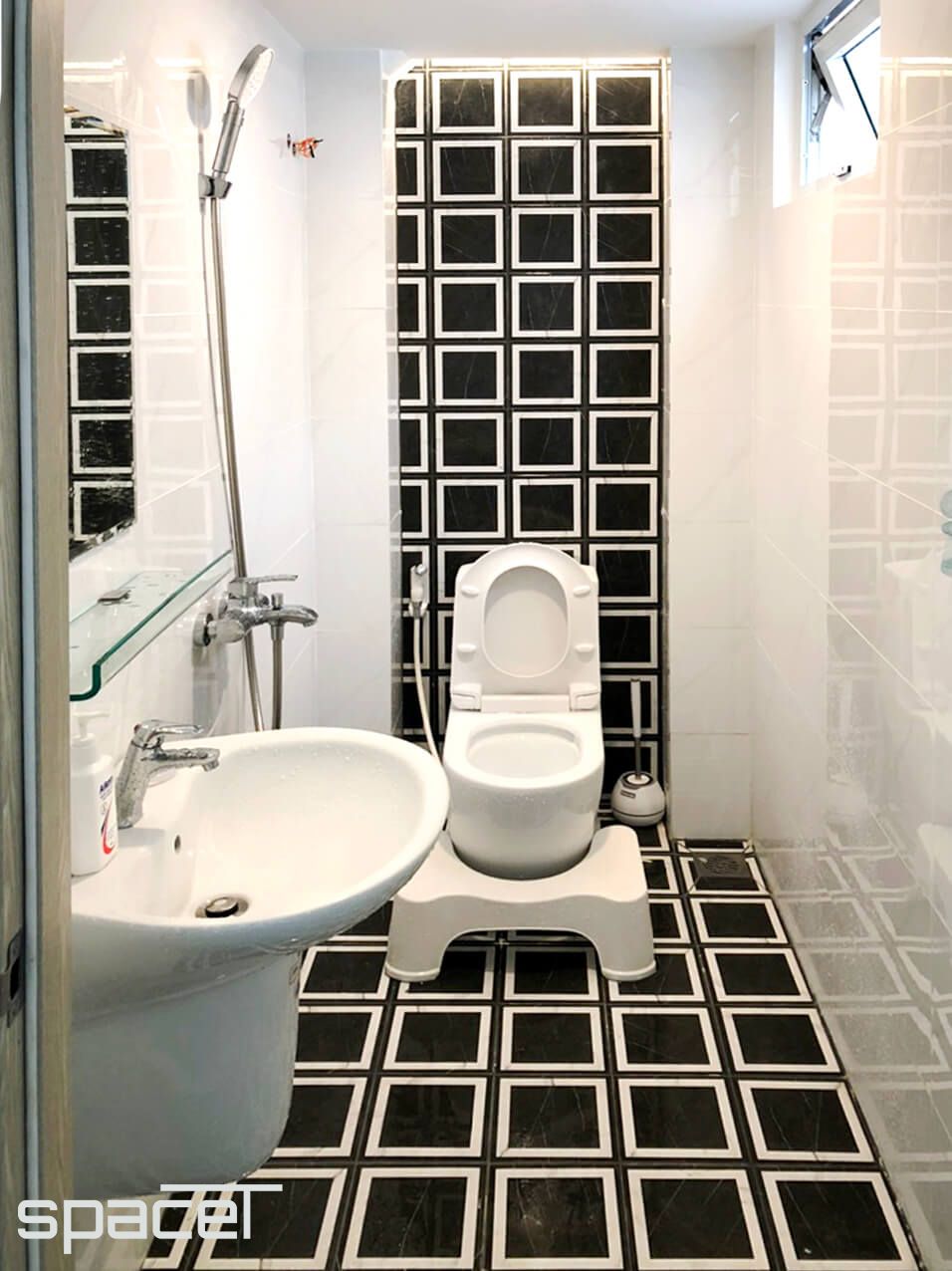 Phòng tắm - Nhà phố đường Nguyễn Đình Chiểu Quận 3 - Phong cách Modern  | Space T