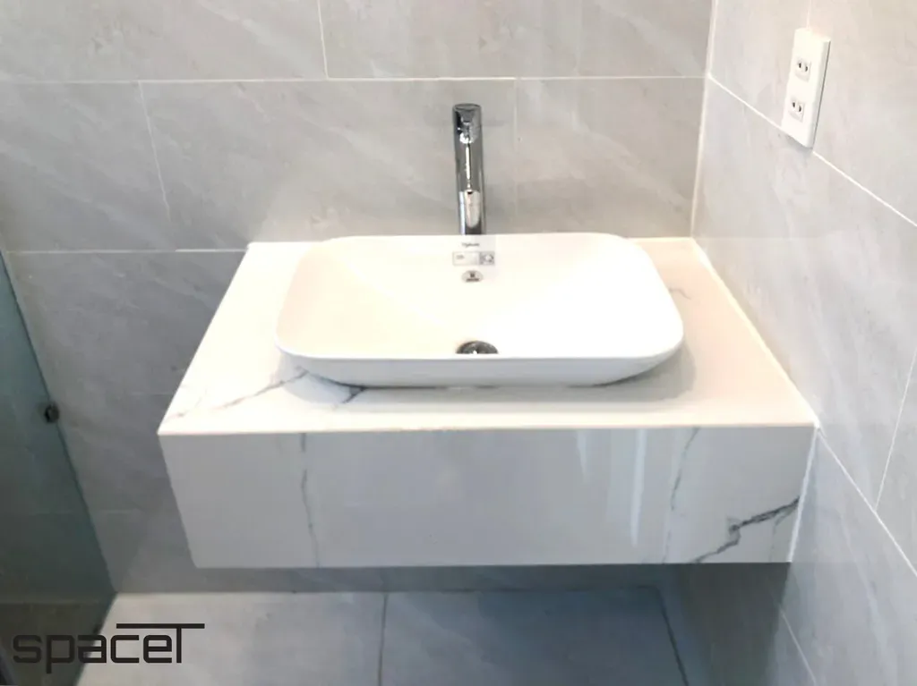 Phòng tắm - Nhà phố đường Nguyễn Đình Chiểu Quận 3 - Phong cách Modern | Space T