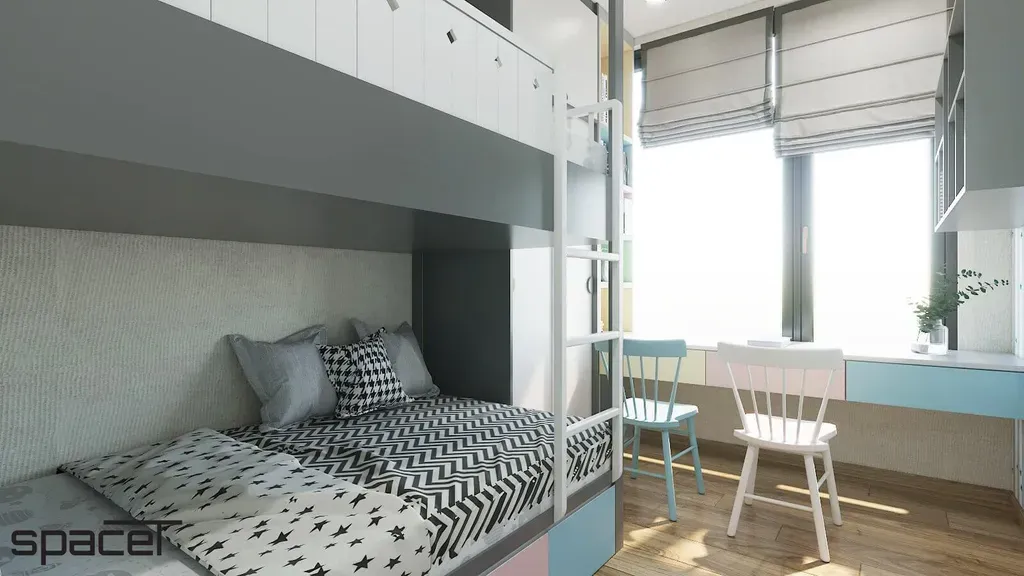 Phòng cho bé - Căn hộ Canary (Diamond Island) - Phong cách Modern | Space T