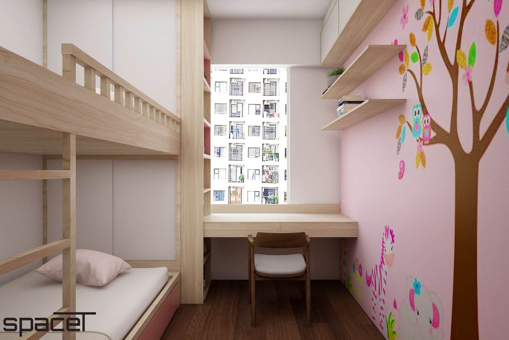 Phòng cho bé - Căn hộ Akari City Bình Tân - Phong cách Japandi  | Space T
