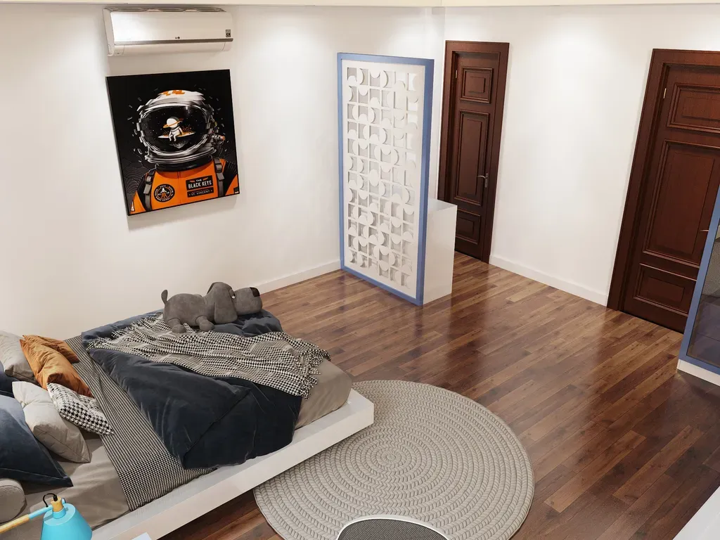 Phòng ngủ - Nhà phố Senturia Quận 12 - Phong cách Modern | Space T